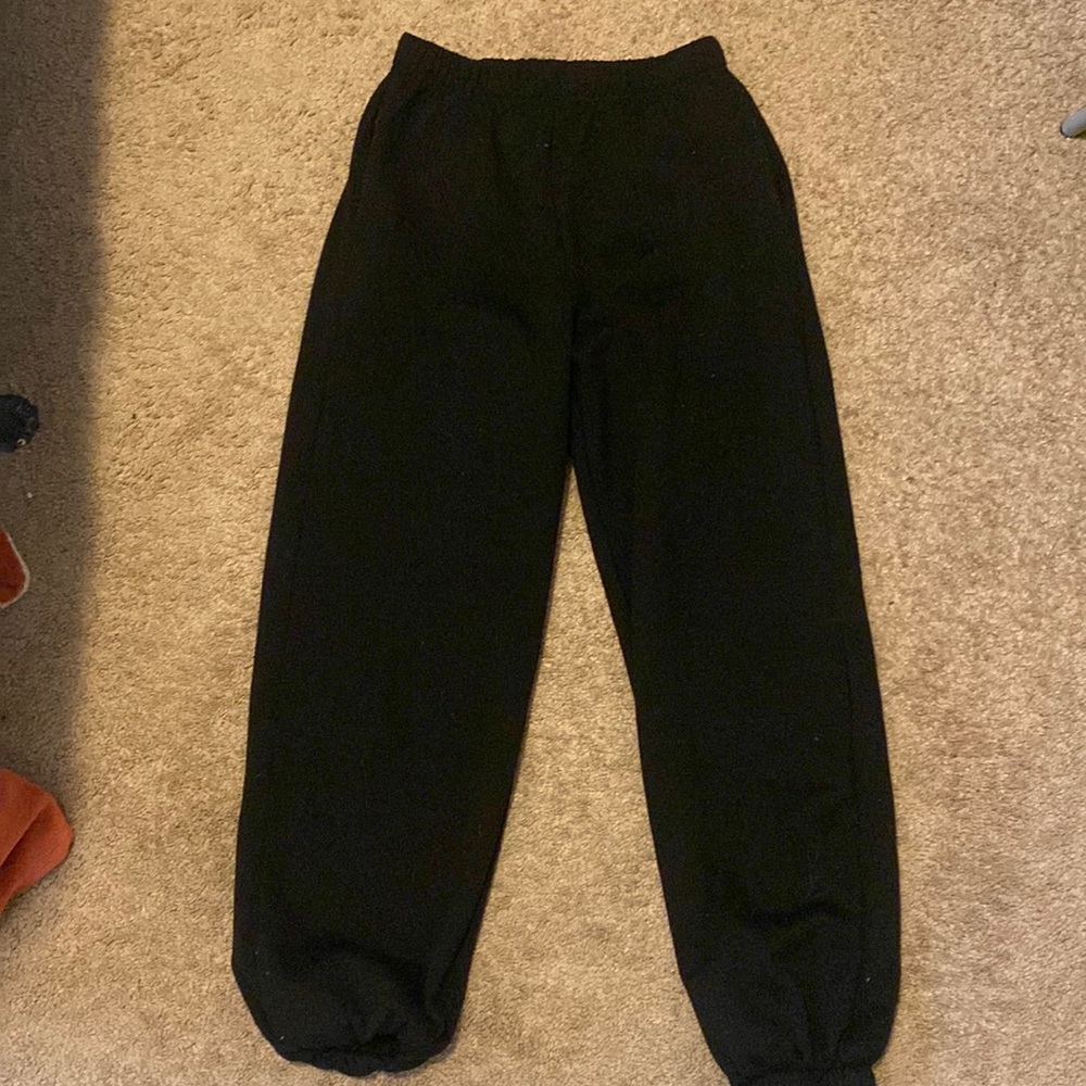 Black sweatpants from shein